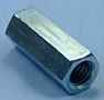 Coupling Nut Zinc